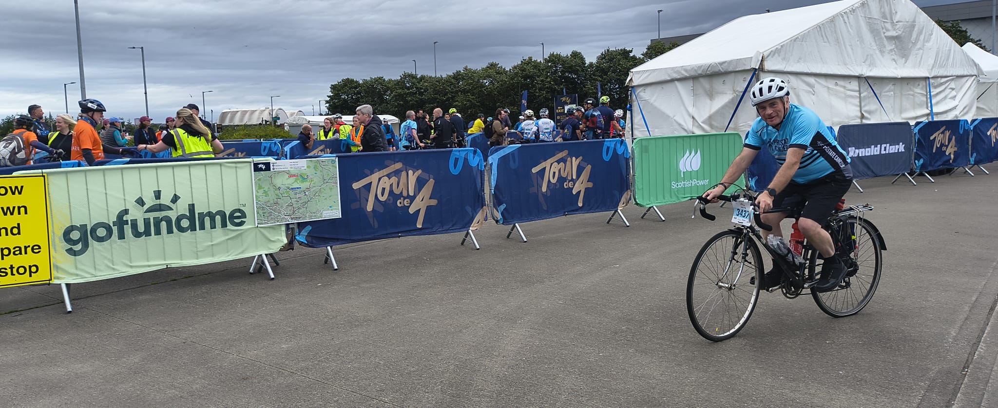 Brownlow on a Bike